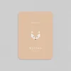 Faire-part Naissance Animaux | Faire-part Naissance Garçon^Planet cards Renard Minimaliste