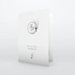 Livret De Messe Mariage^Planet cards Romance classique