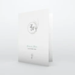 Livret De Messe Mariage^Planet cards Romance classique