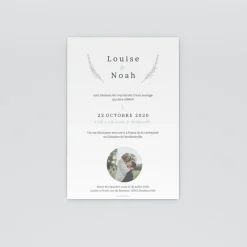Faire-part Mariage Chic | Gamme Complète^Planet cards Romance classique