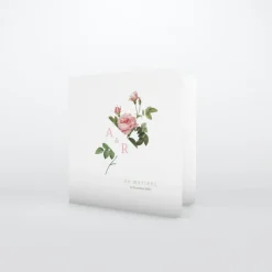 Faire-part Mariage Champêtre^Planet cards Roses Et Initiales