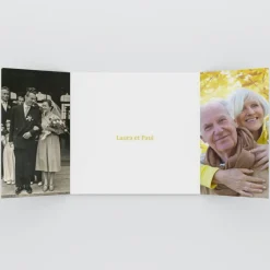 Carte Invitation Noces D'or | Carte Invitation Noces D'or^Planet cards Ruban d'Or