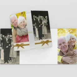 Carte Invitation Noces D'or | Carte Invitation Noces D'or^Planet cards Ruban d'Or