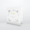Carte Invitation Anniversaire Enfant Fille^Planet cards Ruban et Fleurs