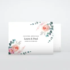 Coupon-réponse Mariage^Planet cards Rêve D'été