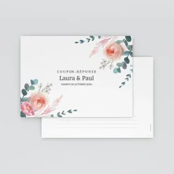 Coupon-réponse Mariage^Planet cards Rêve D'été