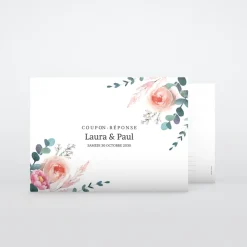 Coupon-réponse Mariage^Planet cards Rêve D'été