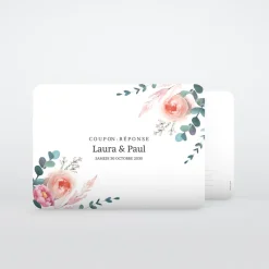 Coupon-réponse Mariage^Planet cards Rêve D'été