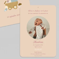 Faire-part Naissance Original | Créations En Collaboration^Planet cards Ses Petites Affaires
