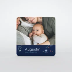 Faire-part Naissance Animaux | Créations En Collaboration^Planet cards Sous l'Océan Bleu