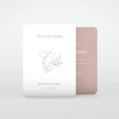 Save The Date^Planet cards Ta Main Dans La Mienne