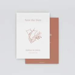 Save The Date^Planet cards Ta Main Dans La Mienne