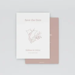 Save The Date^Planet cards Ta Main Dans La Mienne