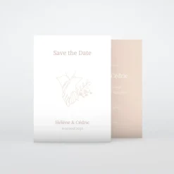 Save The Date^Planet cards Ta Main Dans La Mienne