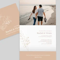 Faire-part Mariage Bohème | Gamme Complète^Planet cards Ta Main Dans Ma Main