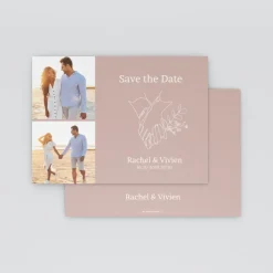 Save The Date^Planet cards Ta Main Dans Ma Main