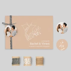 Faire-part Mariage Bohème | Gamme Complète^Planet cards Ta Main Dans Ma Main