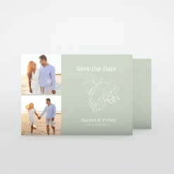 Save The Date^Planet cards Ta Main Dans Ma Main
