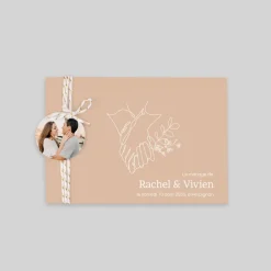 Faire-part Mariage Bohème | Gamme Complète^Planet cards Ta Main Dans Ma Main