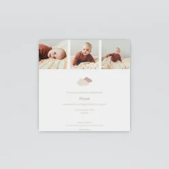 Faire-part Baptême Civil^Planet cards Tout En Douceur