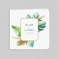 Faire-part Mariage Champêtre | Gamme Complète^Planet cards Tropical Chic
