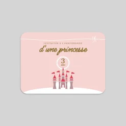 Carte Invitation Anniversaire Enfant Fille^Planet cards Un anniversaire de Princesse
