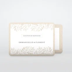 Coupon-réponse Mariage^Planet cards Un Grand Oui