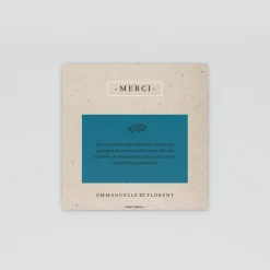 Carte Remerciement Mariage Champêtre^Planet cards Un Grand Oui