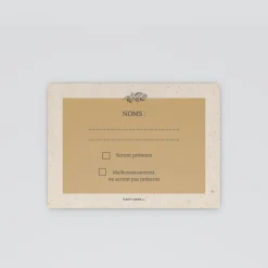 Coupon-réponse Mariage^Planet cards Un Grand Oui
