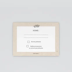 Coupon-réponse Mariage^Planet cards Un Grand Oui