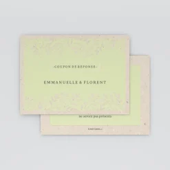 Coupon-réponse Mariage^Planet cards Un Grand Oui