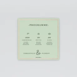 Programme De Mariage^Planet cards Un Grand Oui