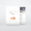 Faire-part Naissance Animaux | Faire-part Naissance Fille^Planet cards Un renard en automne