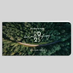 Carte De Vœux Entreprise Nature^Planet cards Un Sourire, En Route