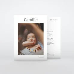 Faire-part Naissance Fille^Planet cards Une Bonne Nouvelle
