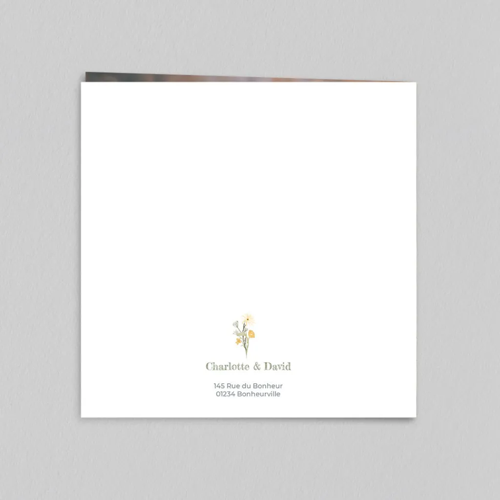 Faire-part Mariage Champêtre | Gamme Complète^Planet cards Une Famille Champêtre