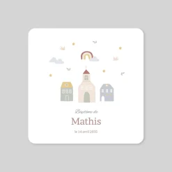 Faire-part Baptême Original | Gamme Complète^Planet cards Une Grande Journée