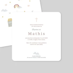 Faire-part Baptême Original | Gamme Complète^Planet cards Une Grande Journée
