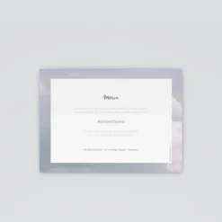 Carte Remerciement Décès^Planet cards Universel Ciel et Colombes