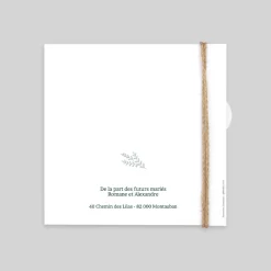 Créations En Collaboration | Faire-part Mariage Original^Planet cards Van Champêtre