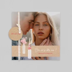 Faire-part Mariage Chic | Faire-part Mariage Bohème^Planet cards Vases