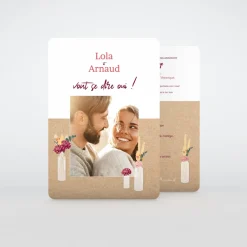 Faire-part Mariage Chic | Faire-part Mariage Bohème^Planet cards Vases