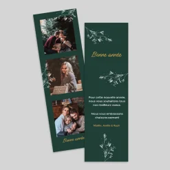 Carte De Vœux Famille | Carte De Vœux Nature^Planet cards Végétal d'hiver