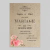 Faire-part Mariage Bohème | Gamme Complète^Planet cards Vintage champêtre