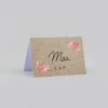 Marque-place Mariage^Planet cards Vintage champêtre