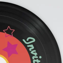 Carte Invitation Anniversaire Adulte Vintage | Carte Invitation Anniversaire Adulte Originale^Planet cards Vinyle retro
