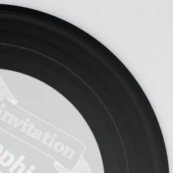 Carte D'invitation Mariage^Planet cards Vinyle rétro
