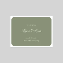 Carte D'invitation Mariage^Planet cards Vinyle vintage
