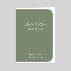 Livret De Messe Mariage^Planet cards Vinyle Vintage