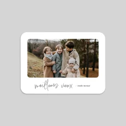Carte De Vœux Famille^Planet cards Voeux élégants